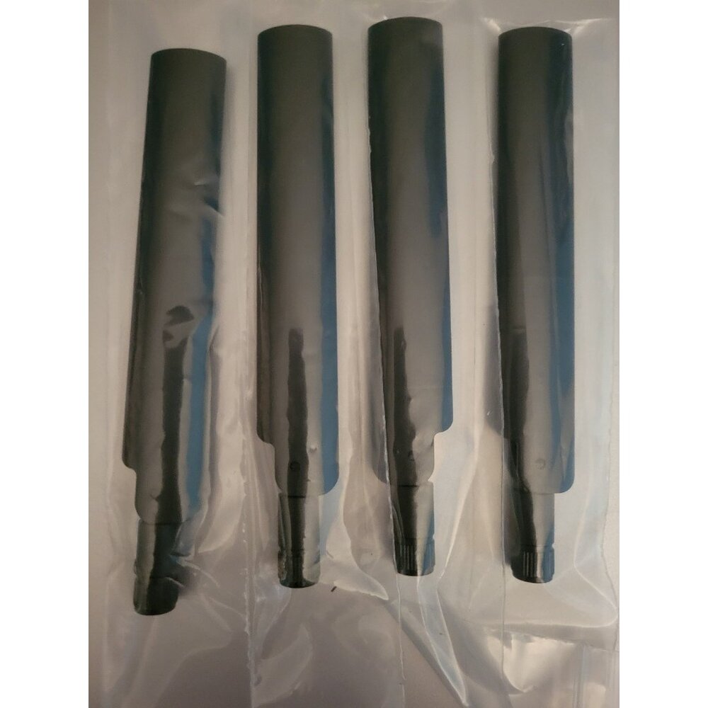 4 PCS TE 2108923-1 External Antenna, SMA, Wi-Fi 6E Black New